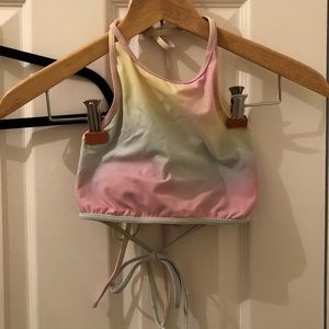 Ombré Halter Bikini Top